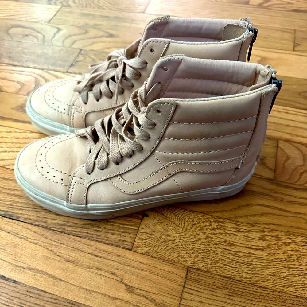 Vans SK8 high reissue Veggie Tan tip sneaker - skateb show men’s 5 women’s 6.5